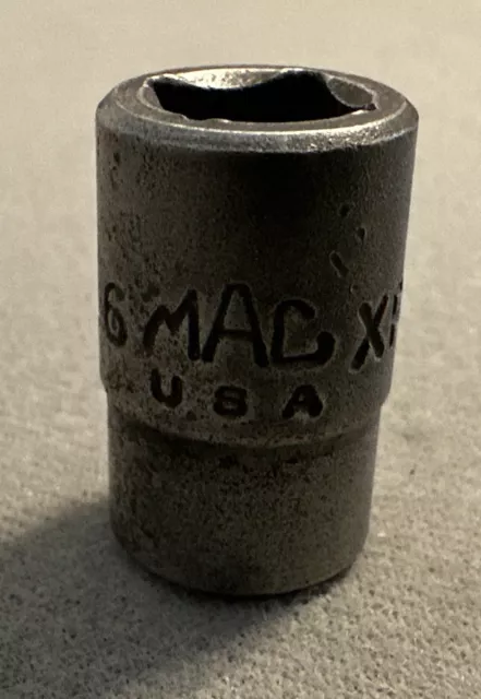 Mac Tools 7/16" SAE 6 point 3/8" Drive Short Impact Socket XP146 - Made In USA!