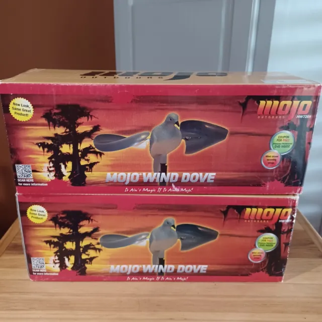 MOJO Outdoors Wind Dove Decoy Set of 2 New in Box
