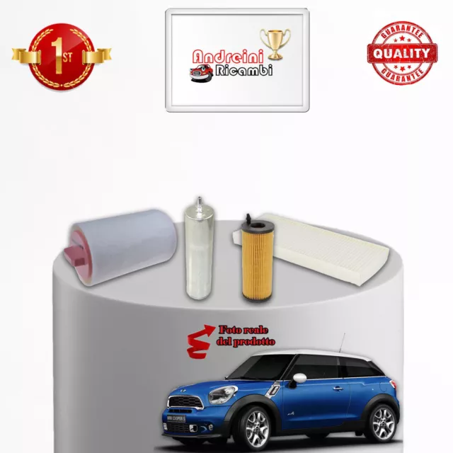 Filtres Kit D'Entretien Mini Paceman R61 2.0 Cooper SD ALL4 100KW 136CV À 2012-