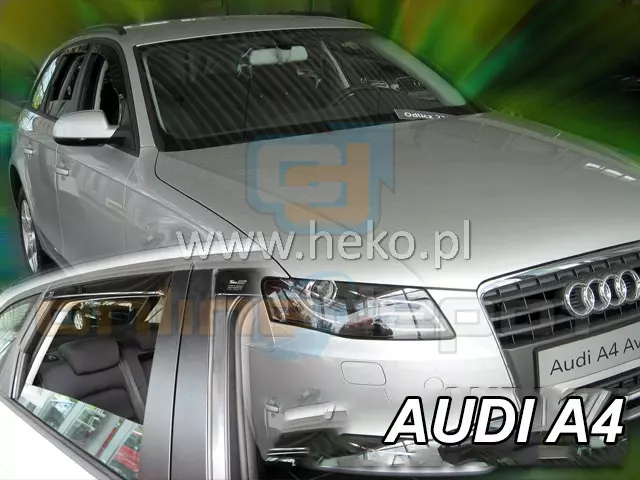 Windabweiser AUDI A4 B8 Avant/Kombi 5-türer 2009-2015 4-tlg HEKO Regenabweiser