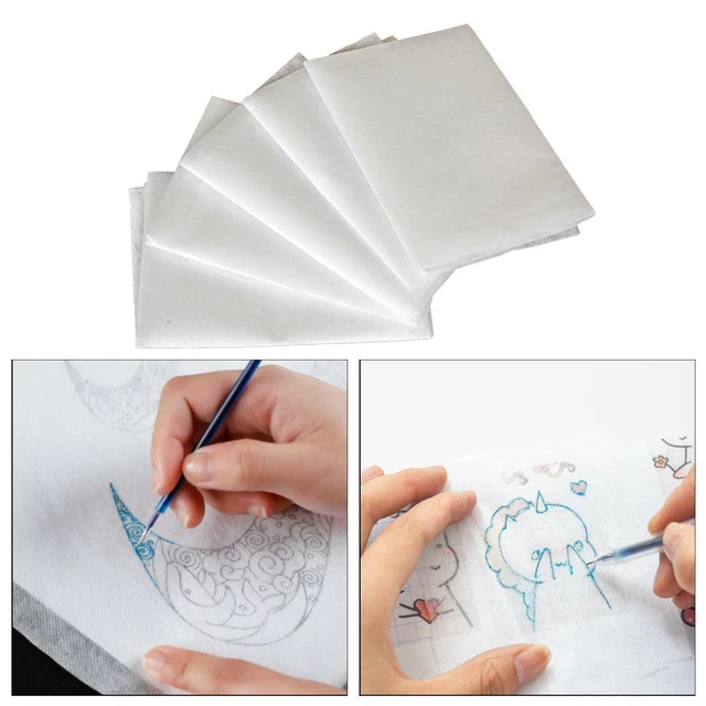 5 Sheets White Carbon Transfer Paper 20x20 Inch Tracing Paper Carbon Graphite