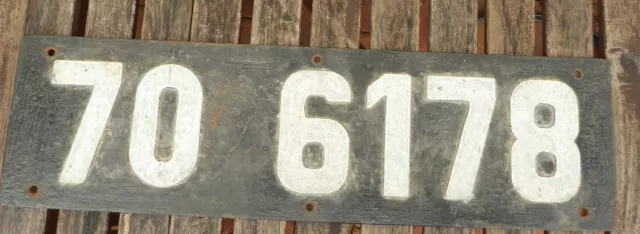 Locomotive sign steam locomotive tender locomotive BR 70 6178 DR Ep.3 ex Ruppiner railway/Prignitz