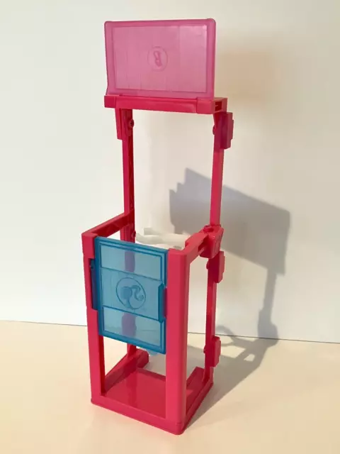 Barbie 3 Story Townhouse 2016 Replacement Pink Elevator DLY32 with Hook Door