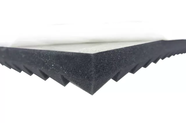 Pyramides Mousse Auto-Adhésif Type 100x100x3 Son Protection Isolation Acoustique