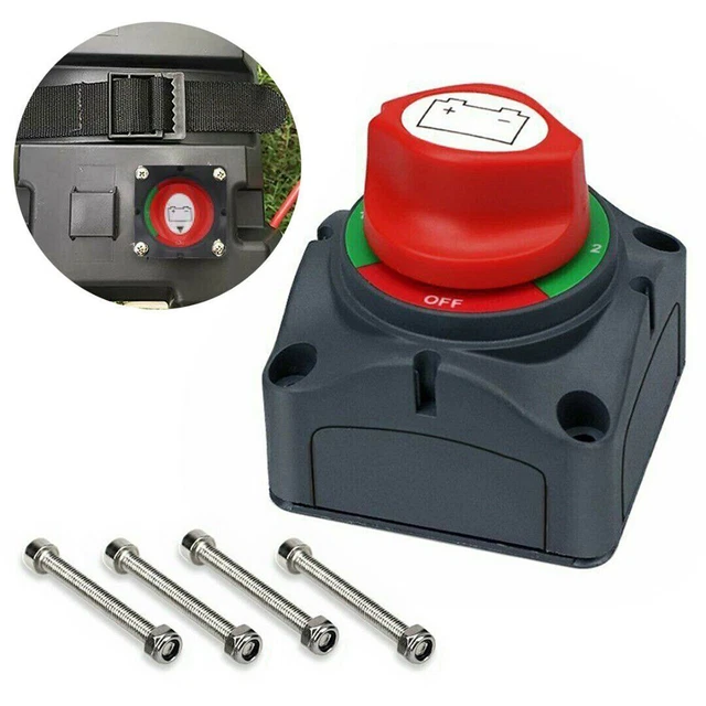Interruttore di separazione batteria interruttore principale interruttore di corrente 300 A Emertaus separatore polari camion