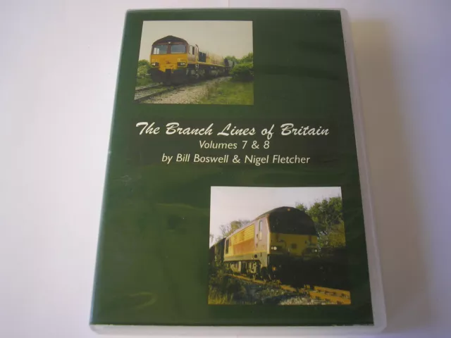 The Branch Lines of Britain - Vol 7&8 - Bill Boswell/Nigel Fletcher-Railway-DVD