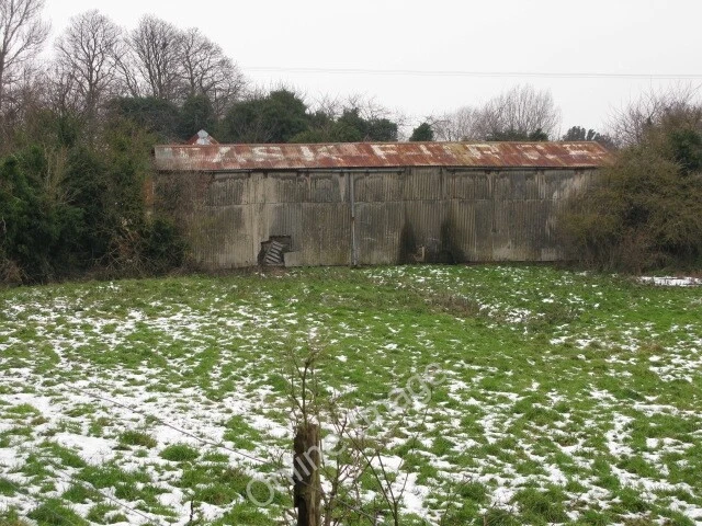 Photo 6x4 Task Forge, Marshborough The corrugated iron roof of this outbu c2010