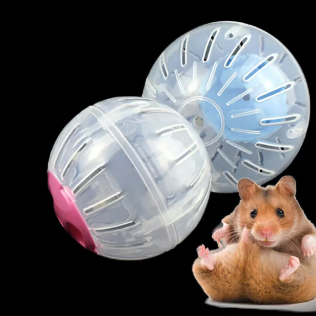 Hamster Running Ball Kunststoff Haustier Joggen Fitness Spielzeug s1Y'P2 F1