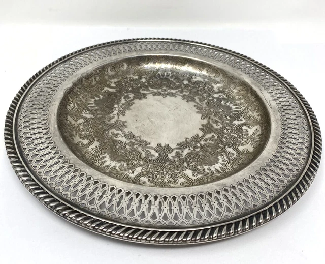 Rogers by Oneida Silver Plate 10" Decorative