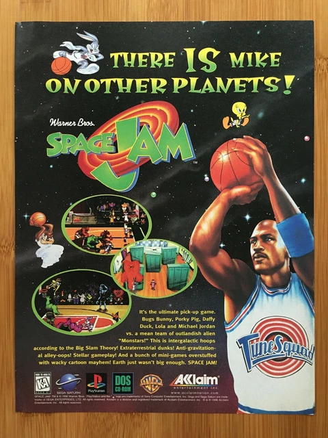 マイケルジョーダン/Space jam daffy duck vs Pound（Where are the 