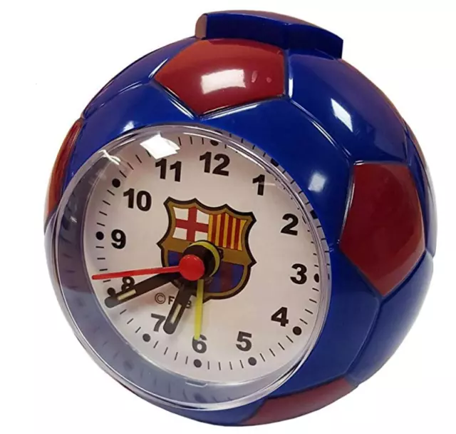FC Barcelona mini football shaped alarm clock Barcelona Fan Gift