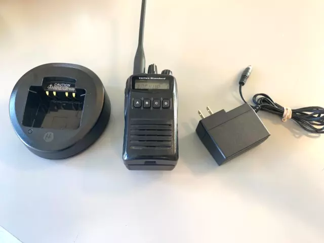 Vertex Standard (Motorola) VX-454-G6-5 / VX-454 Two-Way Radio with Accessories