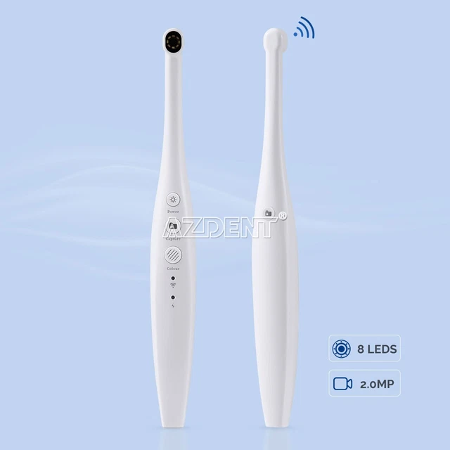 Dental IntraOral Camera Wireless 8 Led Dynamic Endoscope Photograph Imaging