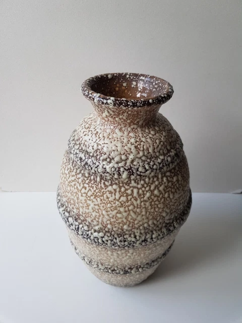 Vase En Céramique Signé Marc Delduc - Années 50/60 - Déco Raffinée Vintage - Bon état