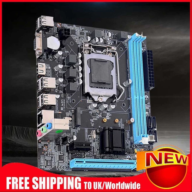 H61 COMPUTER MAINBOARD LGA1155 Socket I3/I5/I7 CPU Desktops MainBoard ...