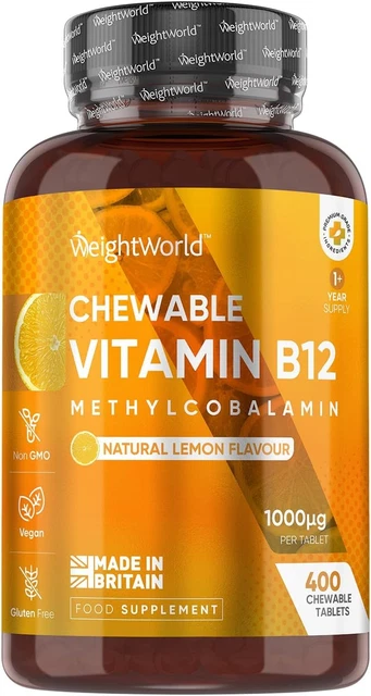 Vitamin B12 Tablets High Strength - 1 Year Supply  365 Tablets 1000mcg Dual Power B12 Vitamin Complex With Methylcobalamin Adenosylcobalamin Vegan B12 Supplement Energy Support Uk Vit 257227 - View #10