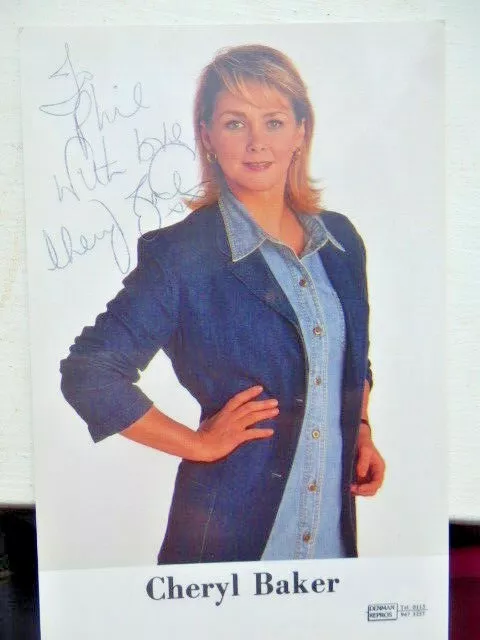 Cheryl  Baker     -  Tv  Presenter  -    Autographed  Photo
