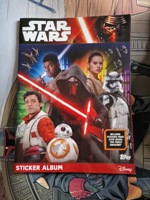 🙂 Topps Star Wars The Force Awakens Aufkleber Album (fehlende Aufkleber) #2 Auszug 🙂