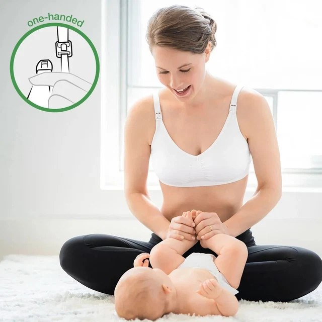 Sostén Lactancia Maternidad Talla GB M Medela No con Cable Extra Elástico