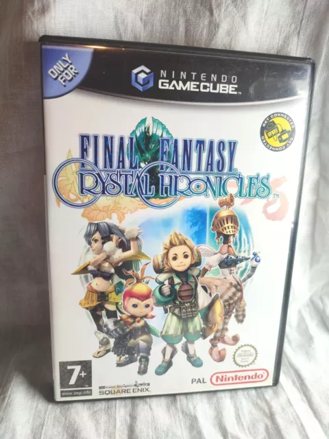 Final Fantasy: Crystal Chronicles (Nintendo Gamecube GC) Case & Manual ONLY