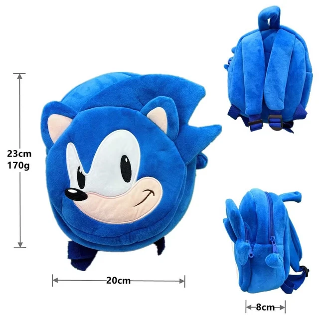 23CM SONIC THE Hedgehog Shadow Super Sonic Plush Doll Toy Kids Gifts £