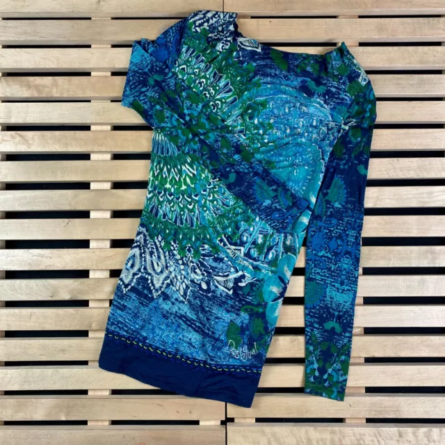 Womens Top Long Sleeve Desigual Size S