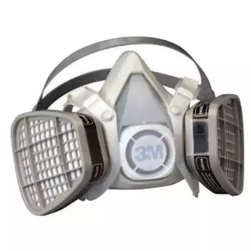 3M 5000 Half Facepiece Respirator, Lg, Organic Vapors/P95, EA (142-53P71)