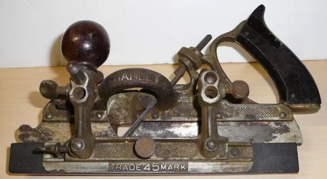Stanley No. 45 SW Sweetheart Combination Plow Plane