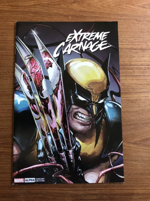 Extreme Carnage Alpha #1 Clayton Crain Trade Dress Variant Wolverine