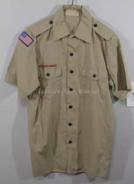 Boy Scout now Scouts BSA Uniform Shirt Size Youth X-Large SS FREE SHIPPING 186