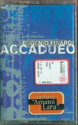 Eugenio Finardi - Accadueo Mc Sigillata K7 Cassette Tape Italy