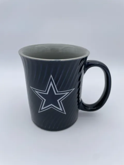 Dallas Cowboys NFL Blue Ceramic Coffee Mug Cup Officially Licensed