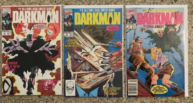 Marvel Comics - Darkman (1990), Limited Series Issues 1-3
