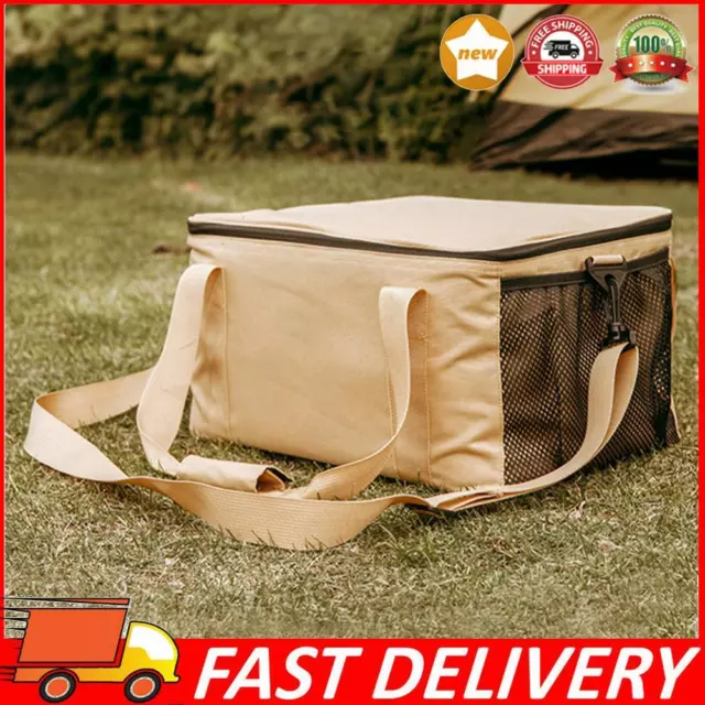 Camping Gas Tank Storage Bag Wear Resistant Large Capacity for Cassette Furnace