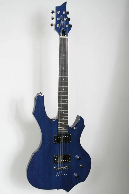 Minerva-TBL, E-Gitarre, Korpus: Linde massiv, Hals: Ahorn, MH&PU Wilkinson, tran