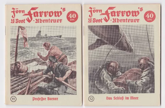 Jörn Farrow Nr. 11,12  (Zust. 1/1-)  -Nachkrieg-