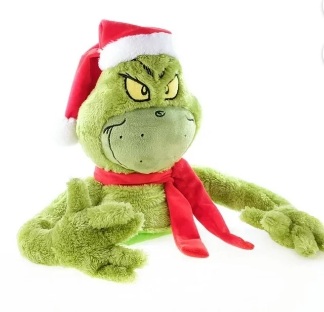 DR SEUSS THE Grinch Who Stole Christmas Grinch Tree Hugger Plush £23.78