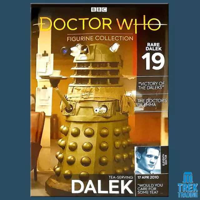 Doctor Who Figurine Collection Magazine Issue RD19  - Rare Tea Serving Dalek 3