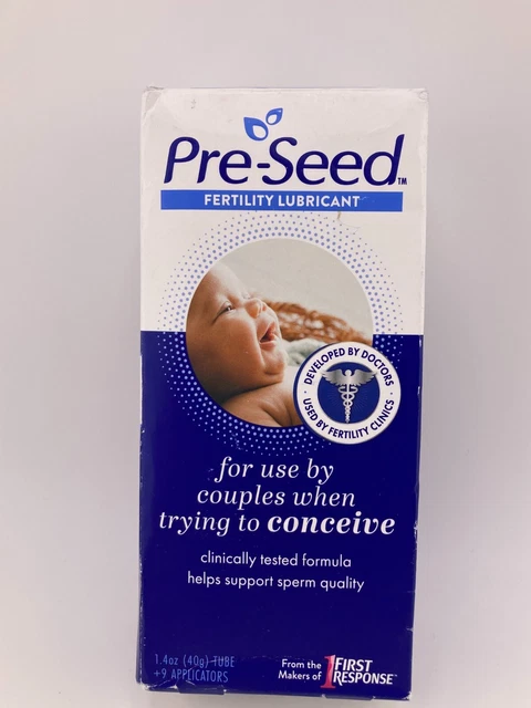 Pre-Seed Fertility-Friendly Personal Lubricant - 9 Applicators Exp 03/2024