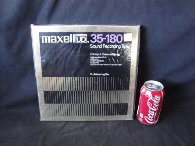 Maxell UD 35-180 Sound Recording Tape 192 Minutes ~ New Old Stock, Sealed