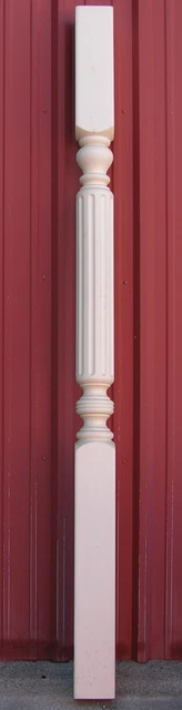 Classic Victorian style porch column, with fluted turning. Shipping available!