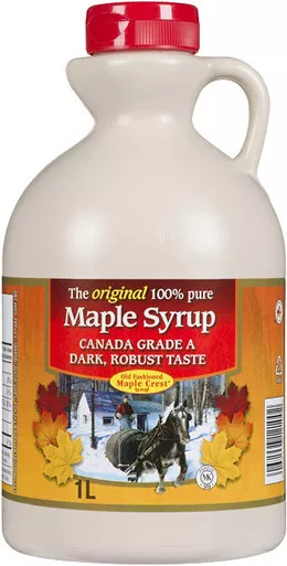 L B Maple Treat, Maple Syrup, Grade A, Amber, 4 Litre/1.06 Gallon Jug, {Impor...