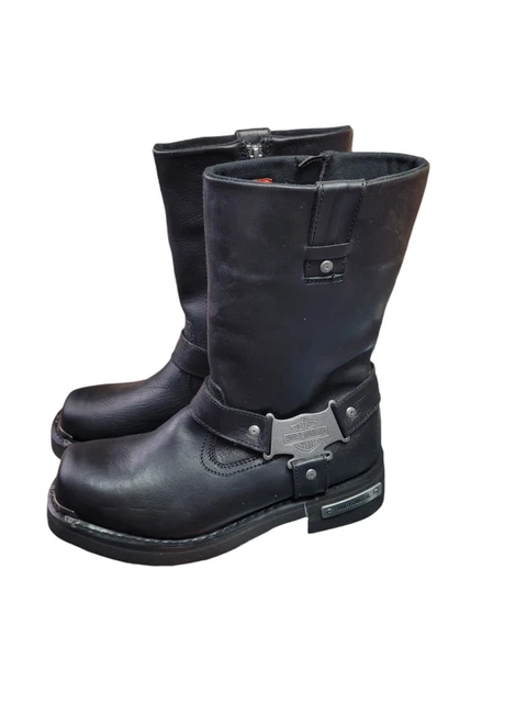 Harley Men's Bonham Motorcycle Boots - Black