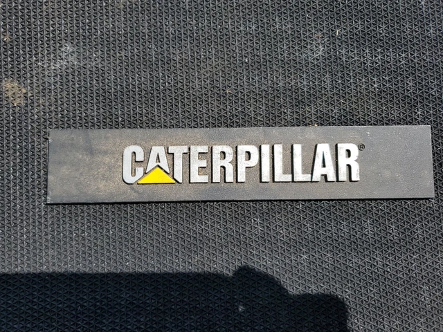 9×1.75" Caterpillar engine emblem