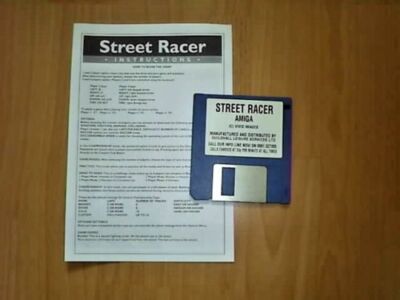 senza confezione COMMODORE AMIGA VIDEOGIOCO DISCO LJ/STK STREET RACER 