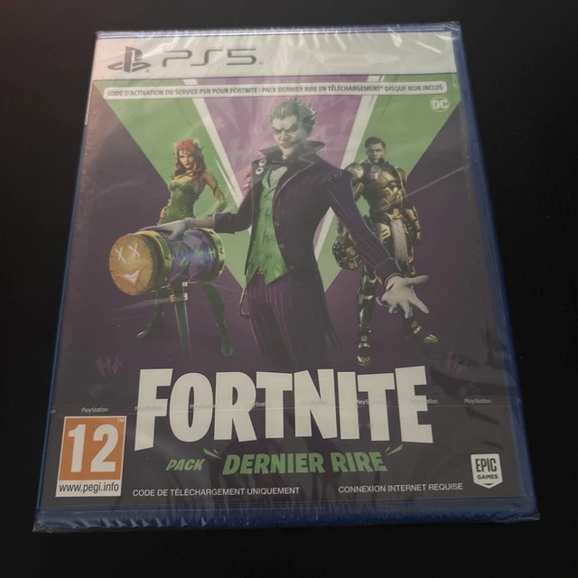 Fortnite : Pack Dernier Rire Jeu PS5 - Jeux vidéo