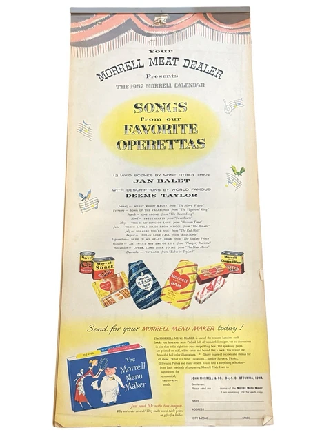 1940-59, Calendars, Paper, Collectibles - PicClick