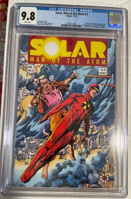 Valiant Solar: Man of the Atom #1 in CGC 9.8 1st Appearance Toyo Harada