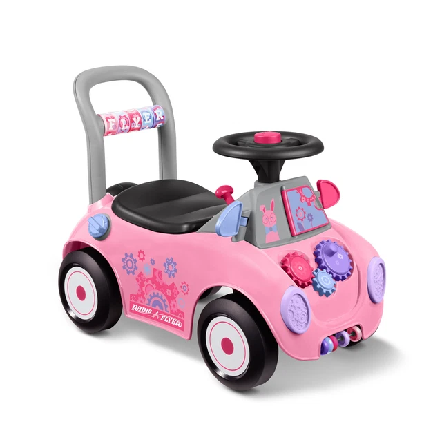 Radio Flyer, Creativity Car, Ride-on and Child Push Walker,