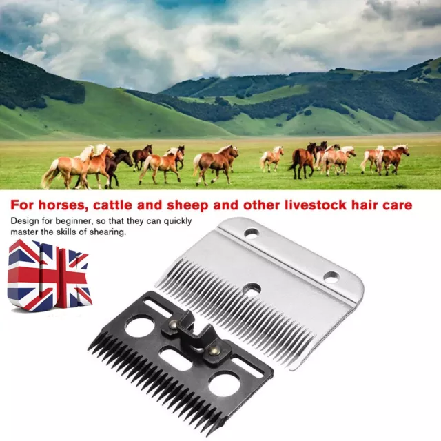 Horse Clipper Blades For Wolseley Liscop Liveryman Clippers Clipping Medium UK